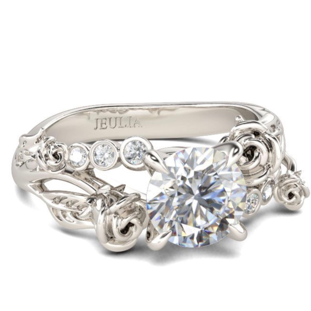 Engagement Ring .925  “Jeulia Diamond white”stone